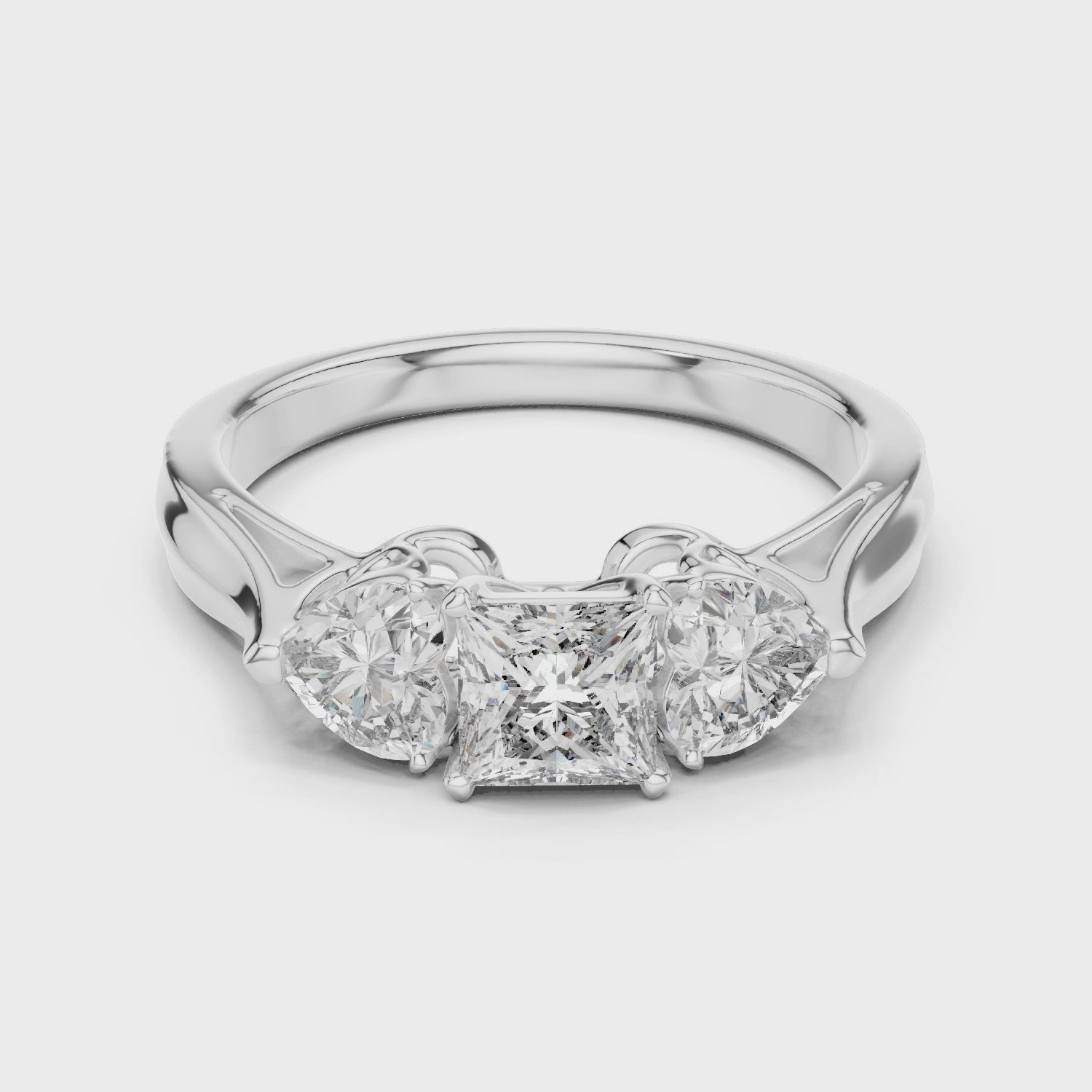 ring video on white background